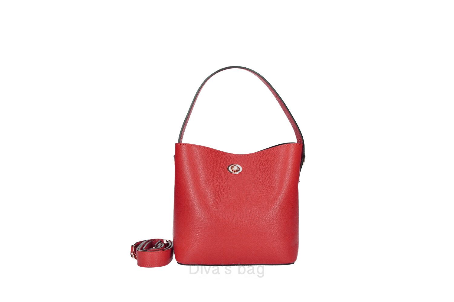 Borsa a Spalla DIVA'S Bag Blanda Rosso
