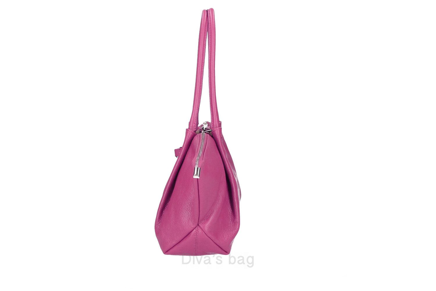 Diva's Bag Cornelia Borsa in Pelle Fuxia