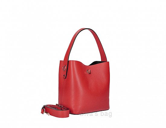 Borsa a Spalla DIVA'S Bag Blanda Rosso