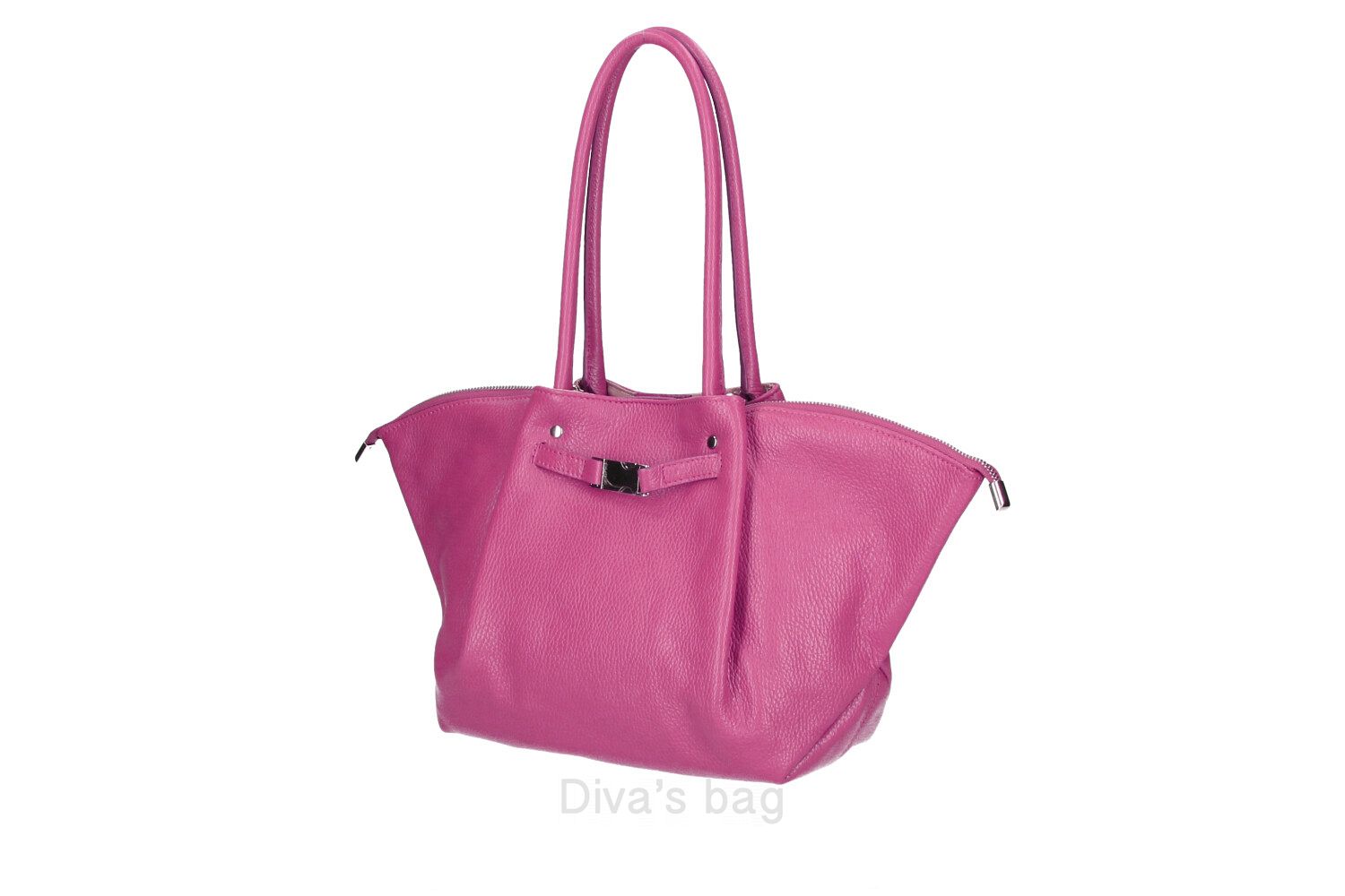 Diva's Bag Cornelia Borsa in Pelle Fuxia
