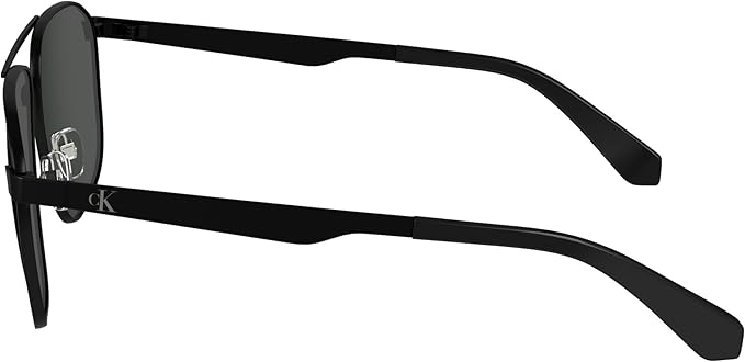 Calvin Klein Occhiali da Sole Uomo – Colore Nero, Montatura in Metallo, Calibro 59