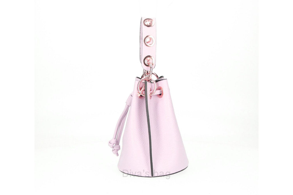 Diva's Bag Alcina Secchiello in Pelle Lilla