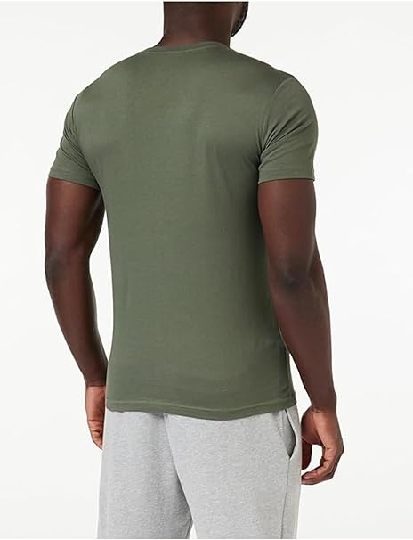 Emporio Armani T-shirt Uomo Manica Corta – Colore Verde, 100% Cotone, Taglia XL