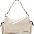 Desigual Borsa Donna a Spalla – Colore Beige, Tracolla Removibile