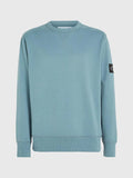 Calvin Klein Felpa Uomo Girocollo – Colore Blu, Cotone Biologico, Taglia XL