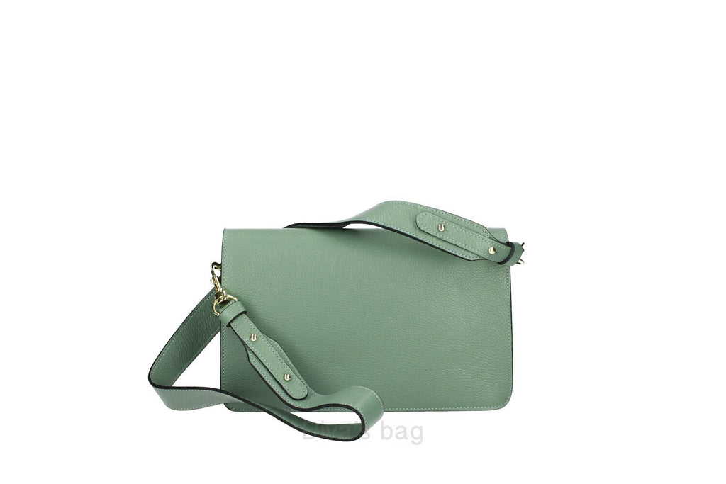 Pochette in Pelle DIVA'S Bag Debby Verde