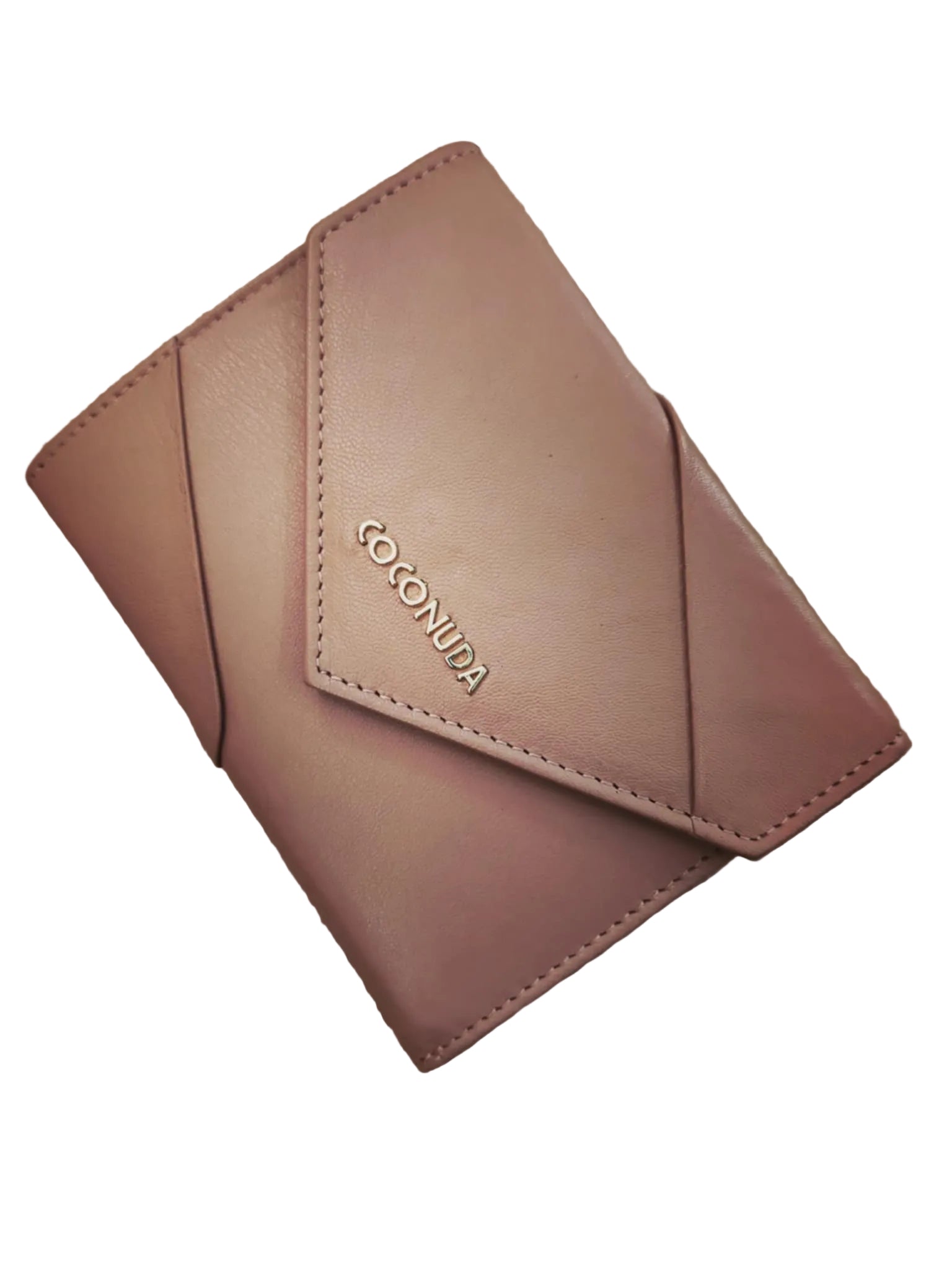 COCONUDA Portafoglio Donna in Pelle Rosa