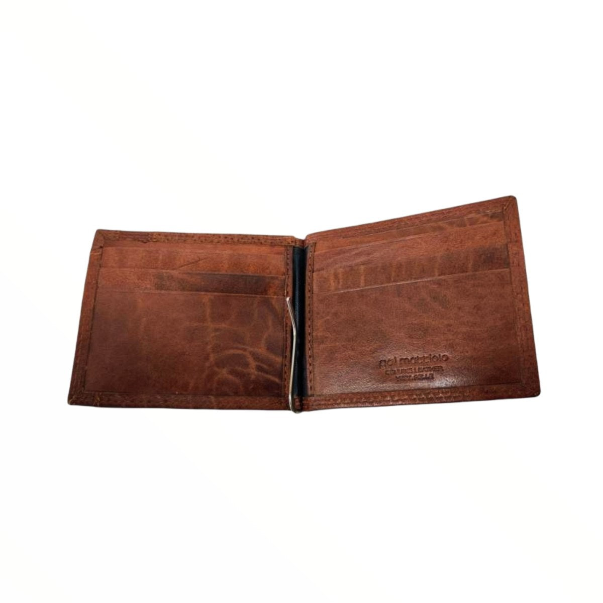 Gai Mattiolo Portafoglio Uomo in Pelle Cognac con Ferretto – 59723-597