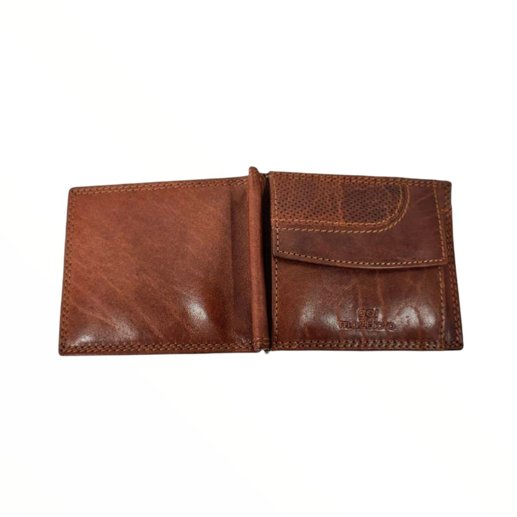 Gai Mattiolo Portafoglio Uomo in Pelle Cognac con Ferretto – 59723-597