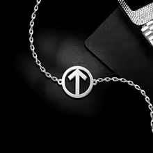 Collana Runa Celtica Tiwaz – Acciaio Inox