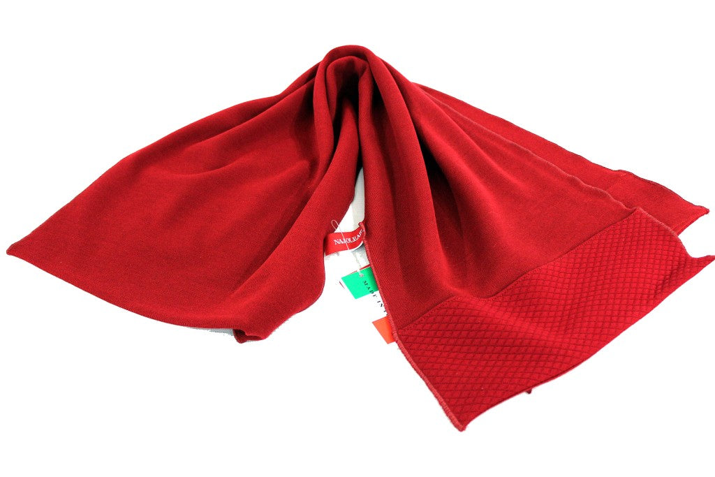 Naj Oleari Sciarpa Donna – Colore Rosso, Lana e Acrilico