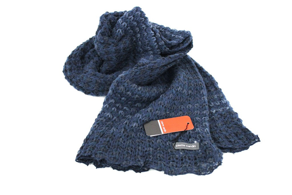 Pierre Cardin Sciarpa Tubolare Donna – Colore Blu, Lana e Mohair
