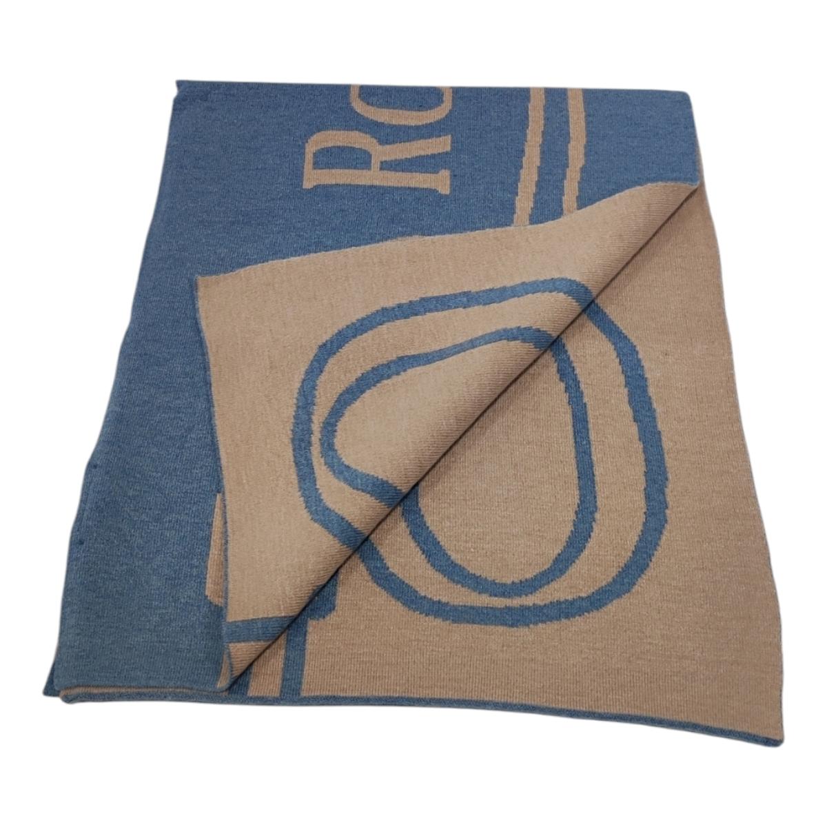Roberta di Camerino Sciarpa Donna – Colore Blu, Viscosa e Poliestere