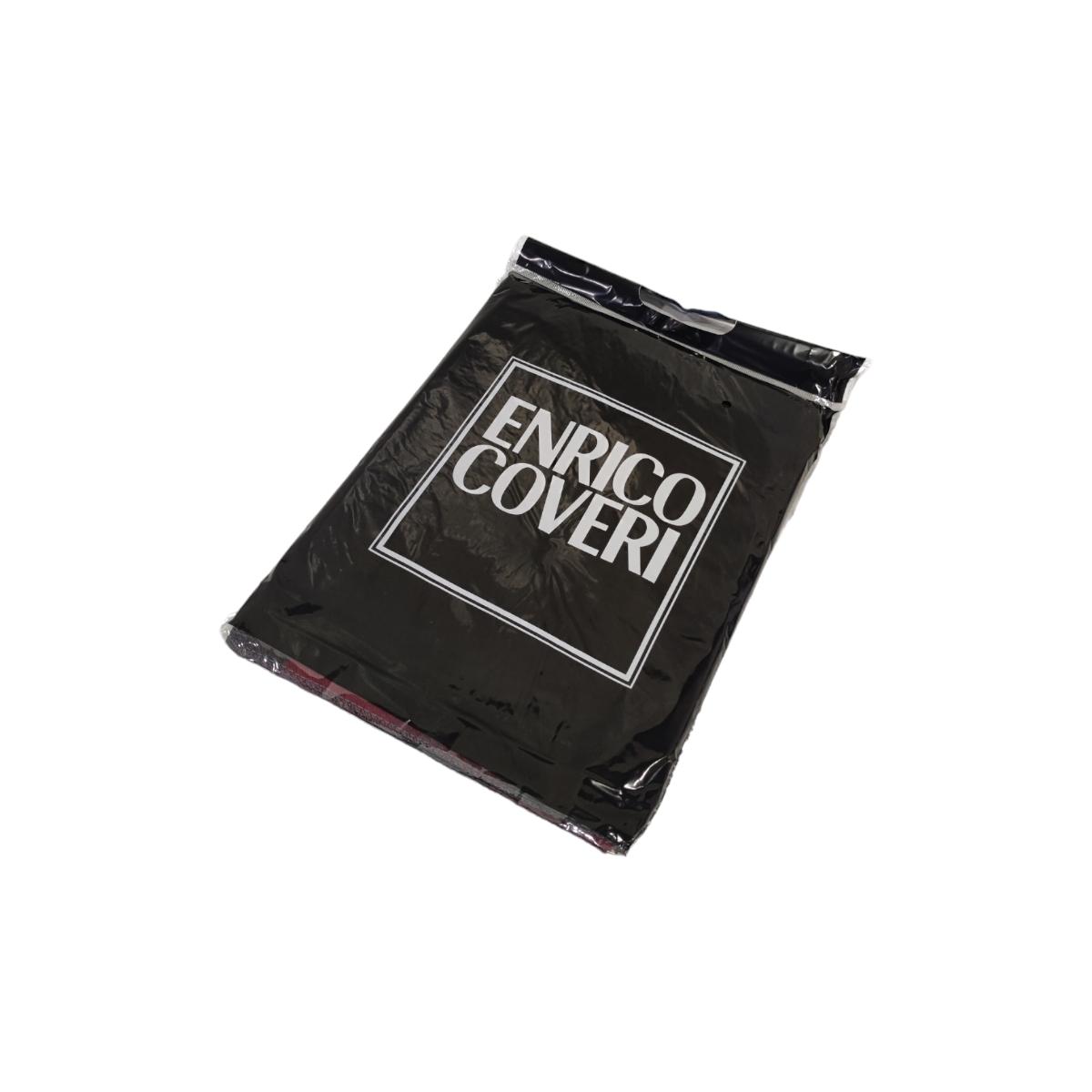 Enrico Coveri Sciarpa Uomo – Colore Blu e Grigio, 100% Viscosa