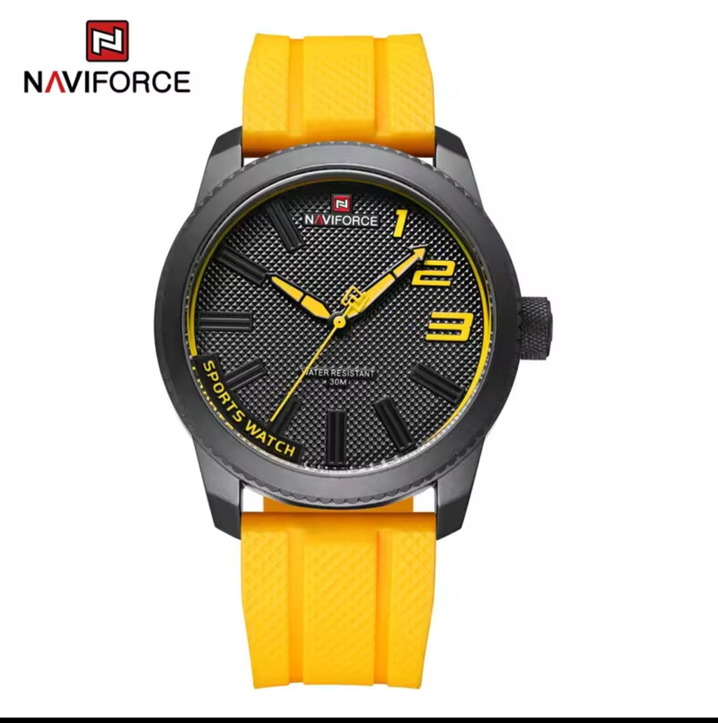 Orologio Naviforce Sierra Uomo – Nero e Giallo