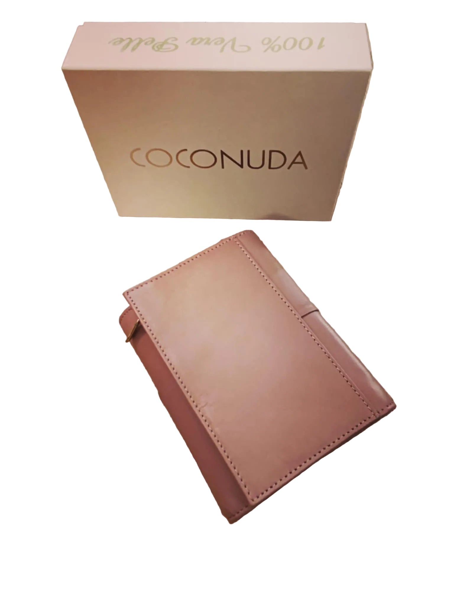 COCONUDA Portafoglio Donna in Pelle Rosa