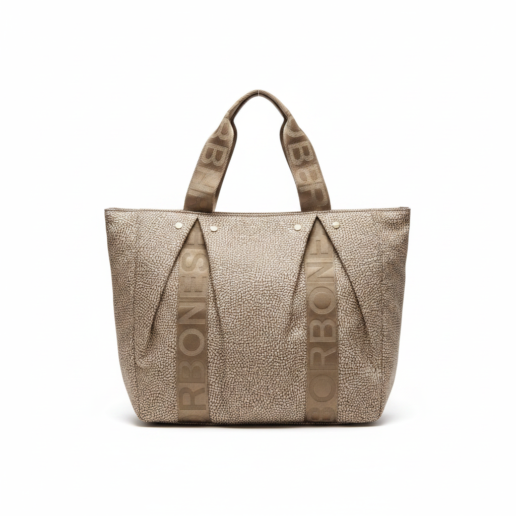Borsa Borbonese sfondo bianco frontale