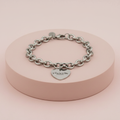 Bracciale Lamù piedistallo cuore visibile