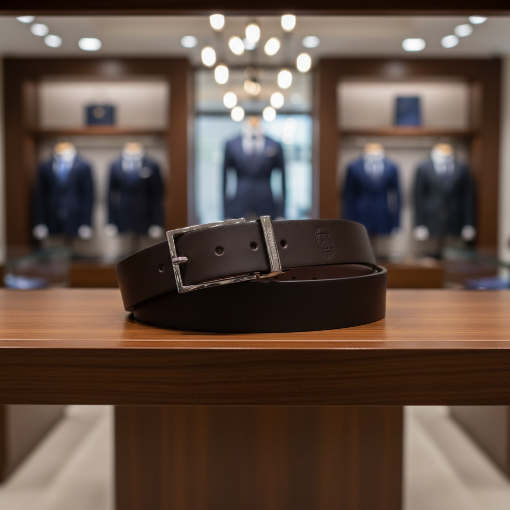 Cintura Trussardi negozio lusso