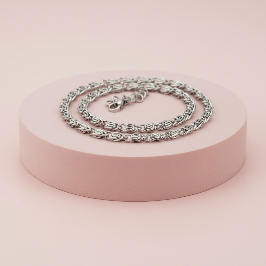 Collana spirale – arrotolata