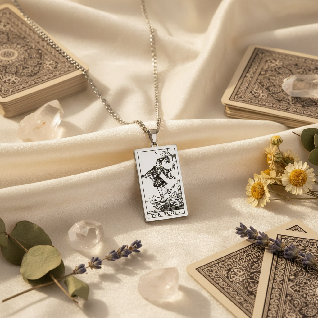 Collana The Fool - Argento ambientata chiara