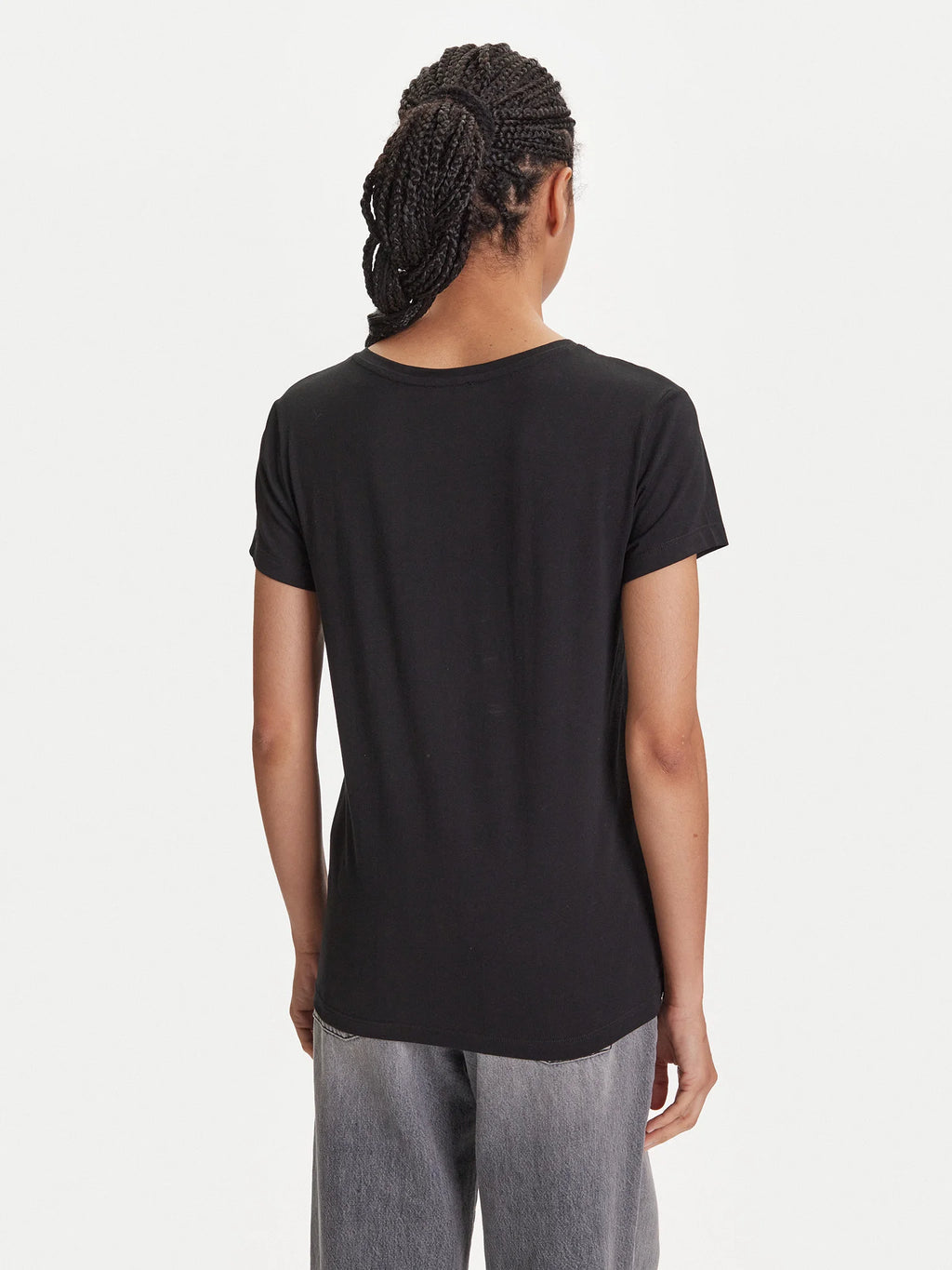 Emporio Armani EA7 T-Shirt Donna Manica Corta – Colore Nero, Taglia L