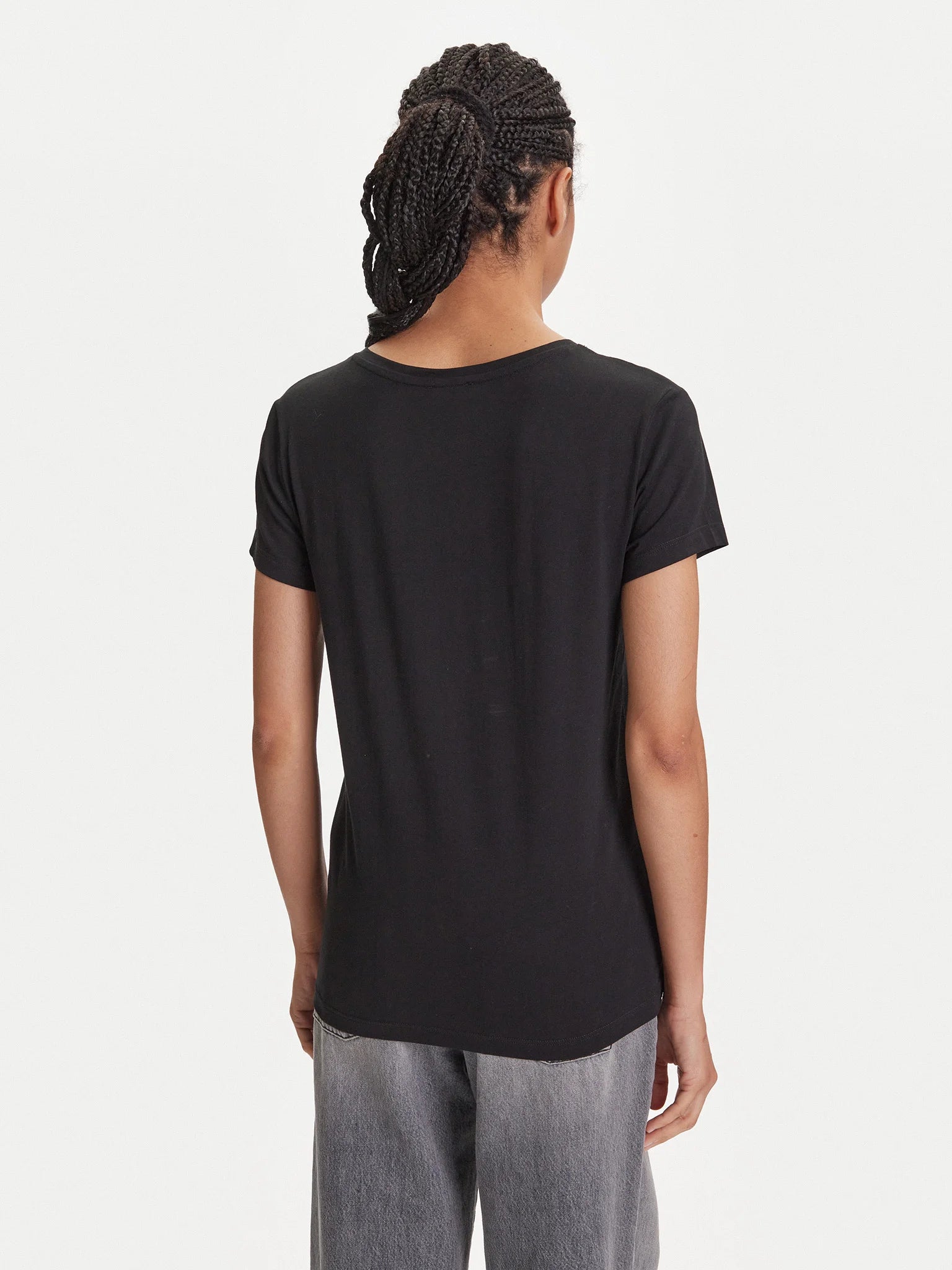 Emporio Armani EA7 T-Shirt Donna Manica Corta – Colore Nero, Taglia L