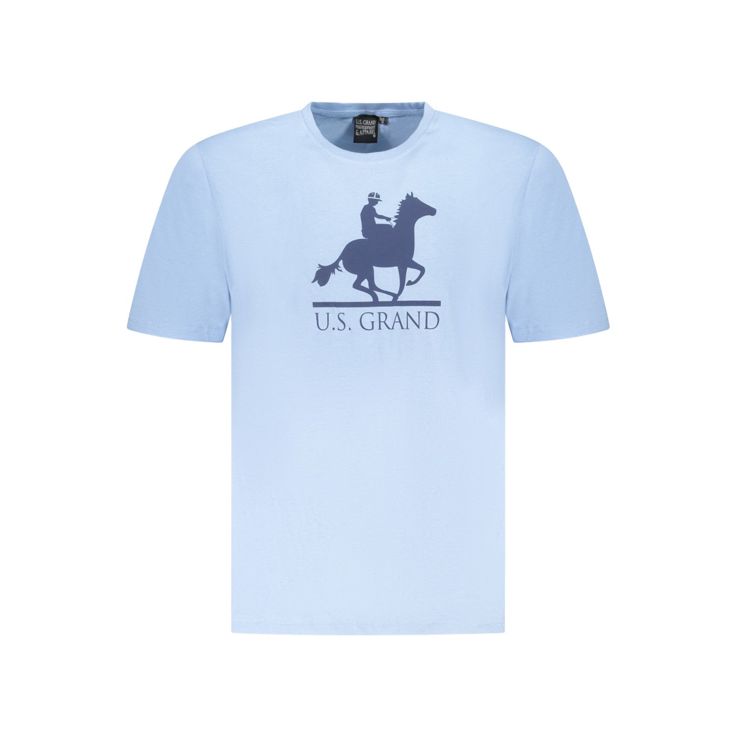 U.S. Grand Polo T-Shirt Uomo Celeste Taglia L