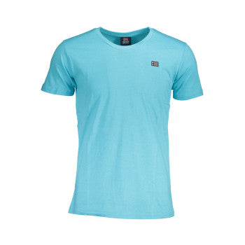 Norway 1963 T-Shirt Uomo Azzurra con Logo Taglia L