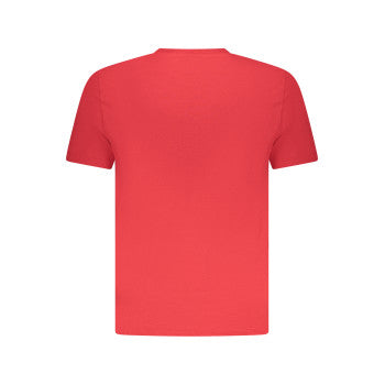 Norway 1963 T-Shirt Uomo Rossa con Stampa Taglia L
