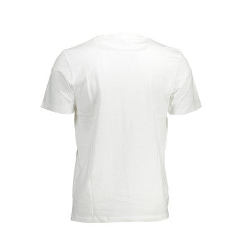 Timberland T-Shirt Uomo Manica Corta – Colore Bianco, Stampa Logo, Taglia M