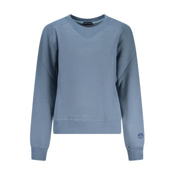 North Sails Felpa Donna Maniche Lunghe con Ricamo – Colore Blu, Cotone, Taglia L