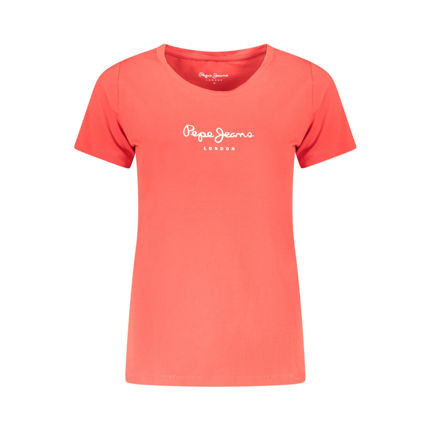 Pepe Jeans T-Shirt Donna Manica Corta – Colore Rosso, Cotone, Taglia L