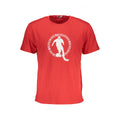 T-shirt Bikkembergs Uomo Manica Corta – Rosso Taglia L