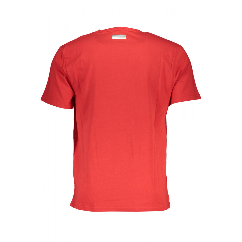 T-shirt Bikkembergs Uomo Manica Corta – Rosso Taglia L