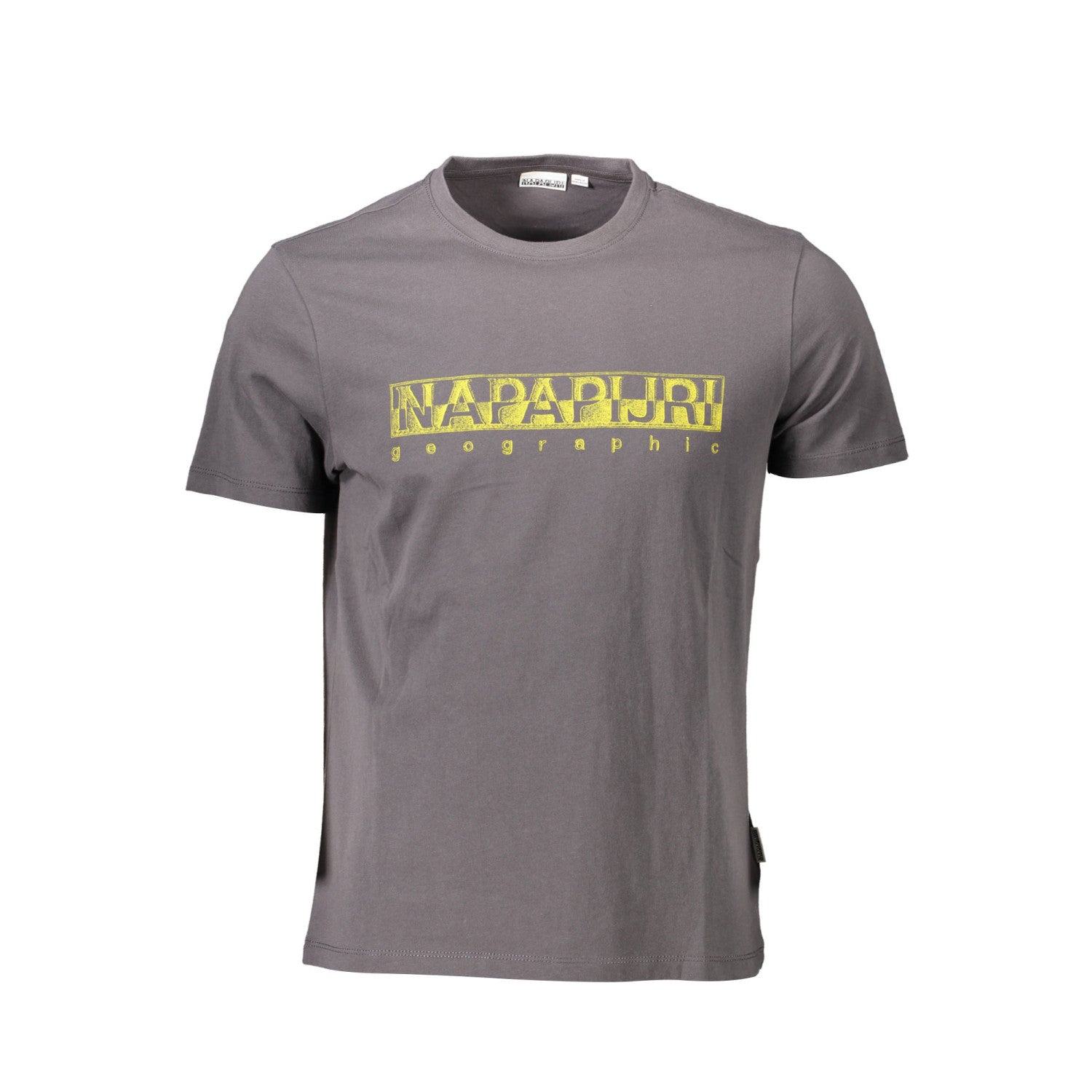 Napapijri T-Shirt Uomo Grigia Taglia 2XL