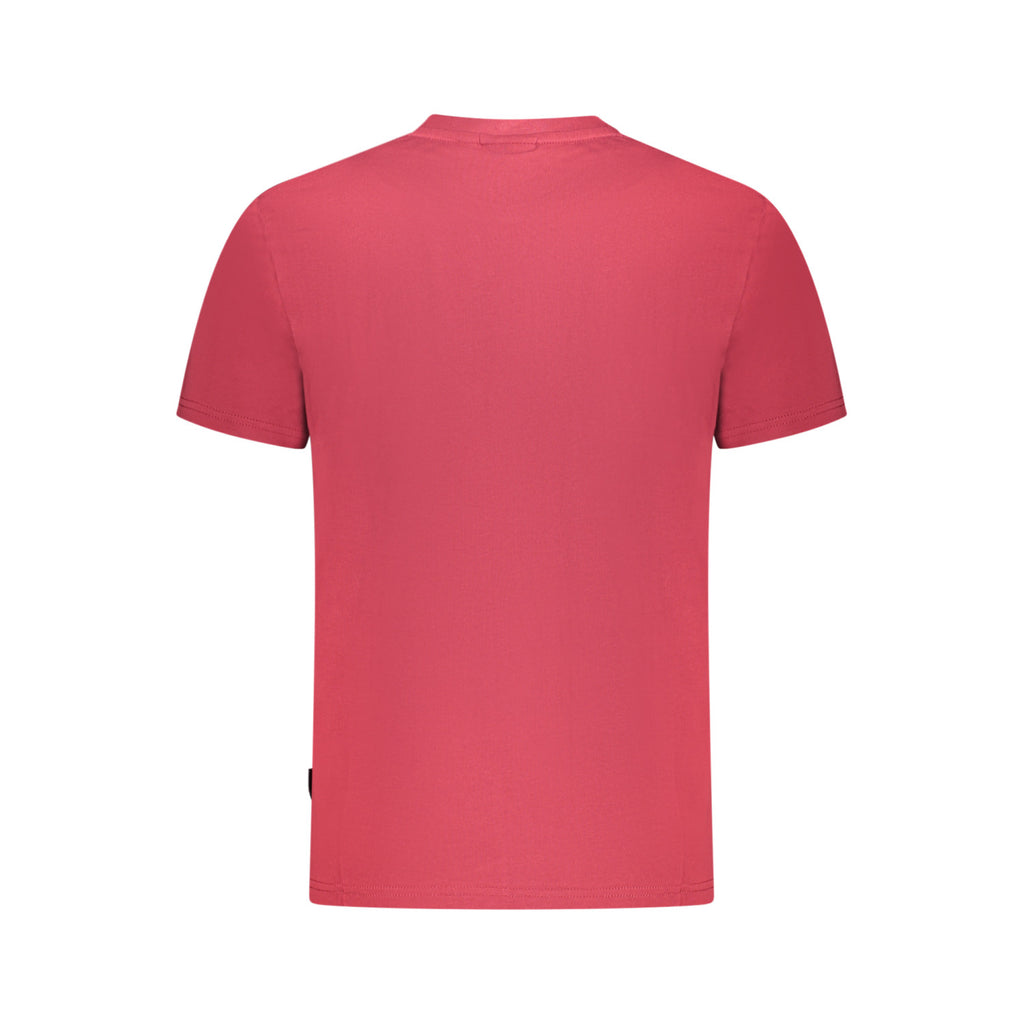 T-shirt Napapijri Uomo Manica Corta – Rosso Scuro Taglia M