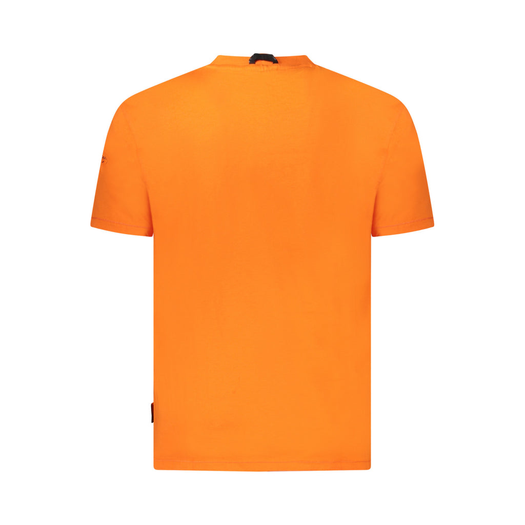 T-shirt Napapijri Uomo Manica Corta – Arancio Taglia XL