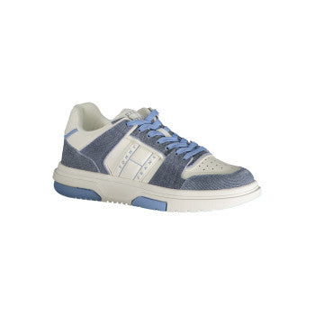 Tommy Hilfiger Sneakers Donna – Colore Azzurro, Dettagli a Contrasto, Taglia 40