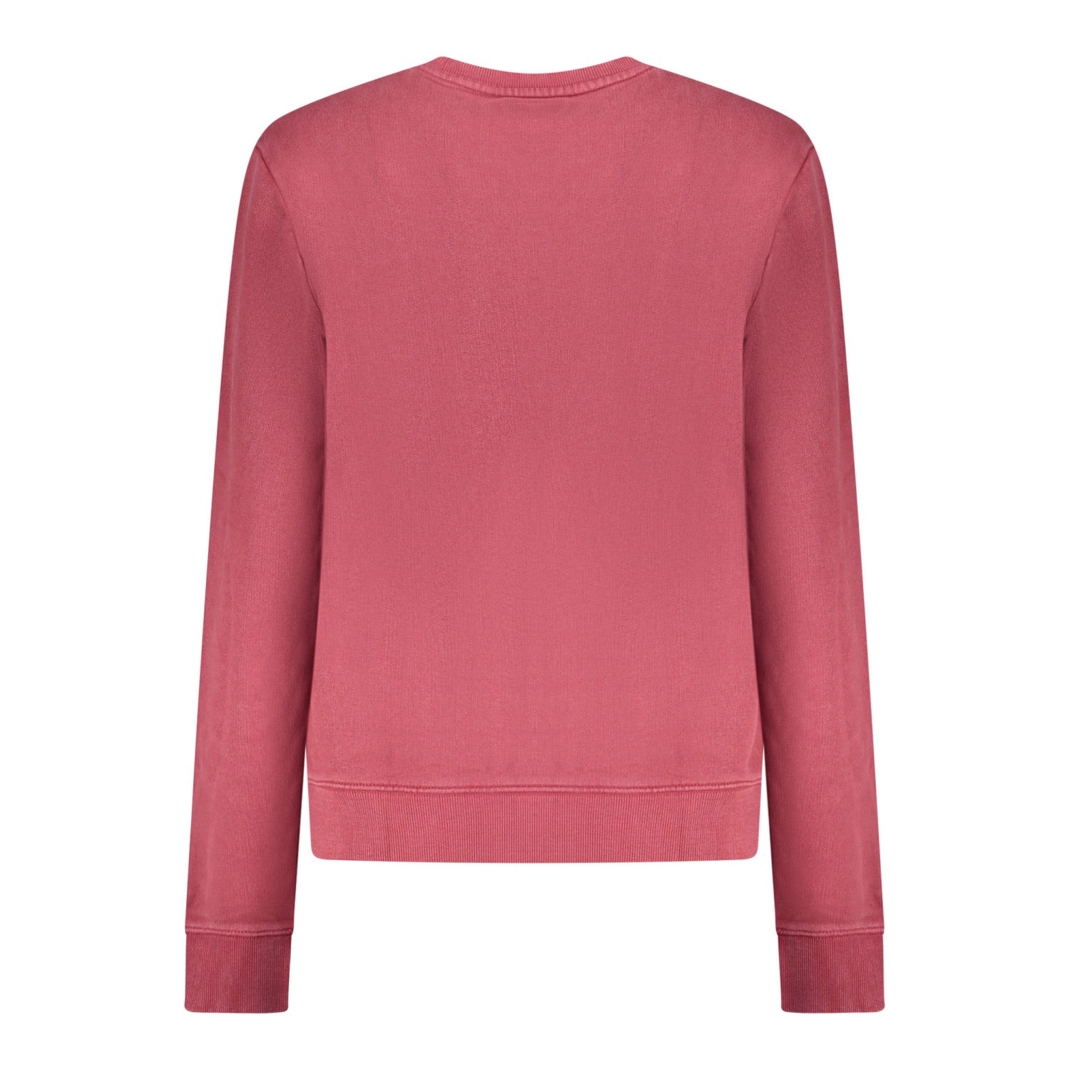 Guess Jeans Felpa Donna Girocollo – Colore Rosso, Cotone, Taglia L