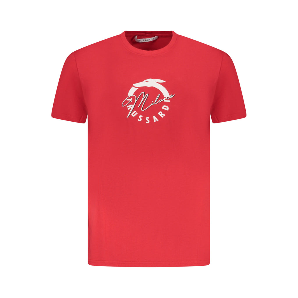 Trussardi T-Shirt Uomo Rossa Taglia M