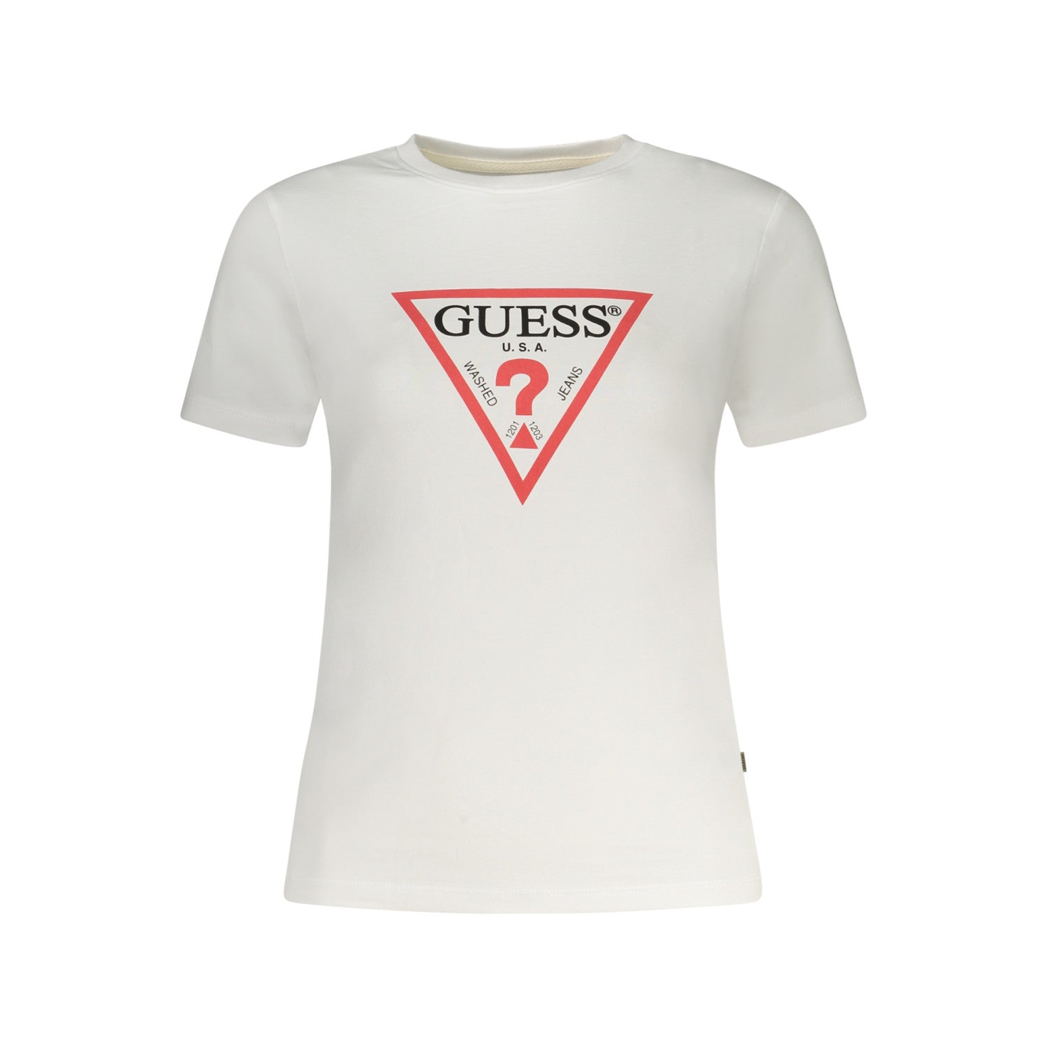 Guess Jeans T-Shirt Donna Bianca Taglia M