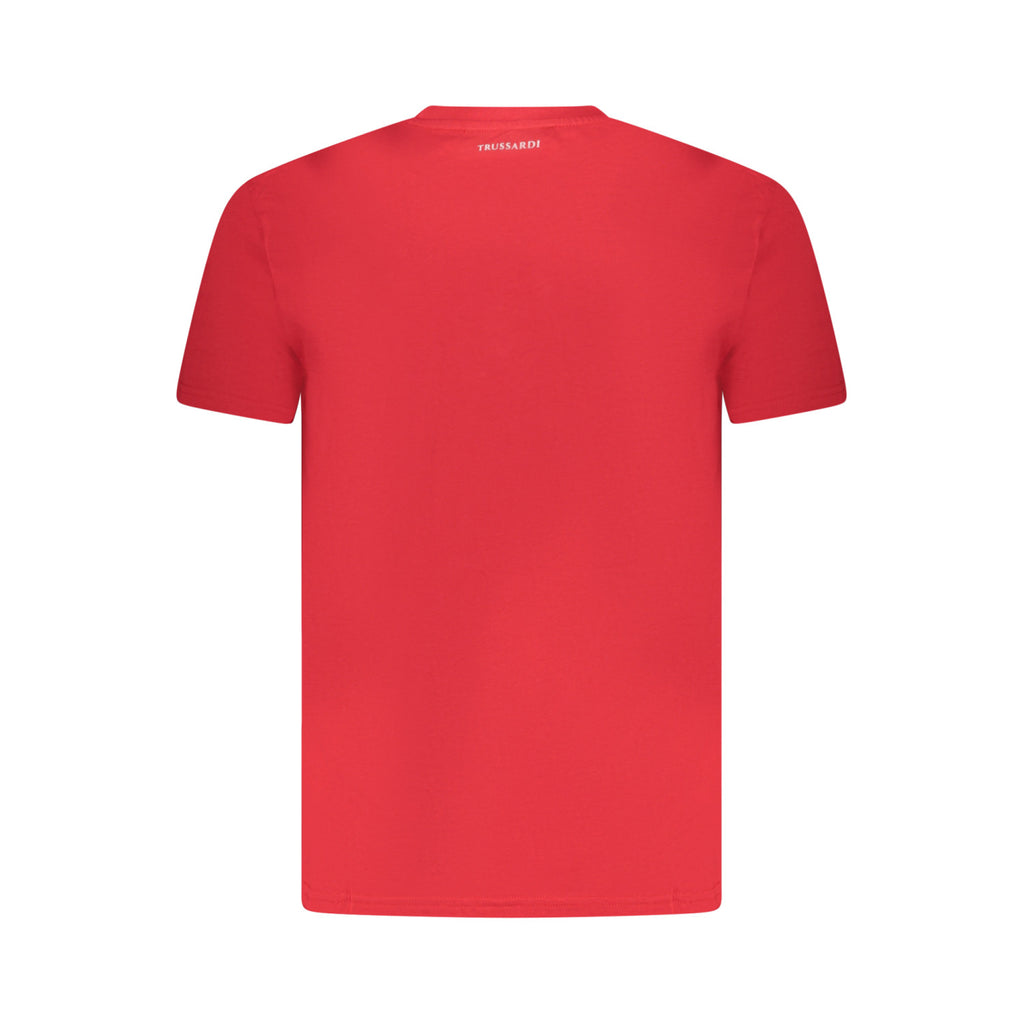 Trussardi T-Shirt Uomo Rossa Taglia M