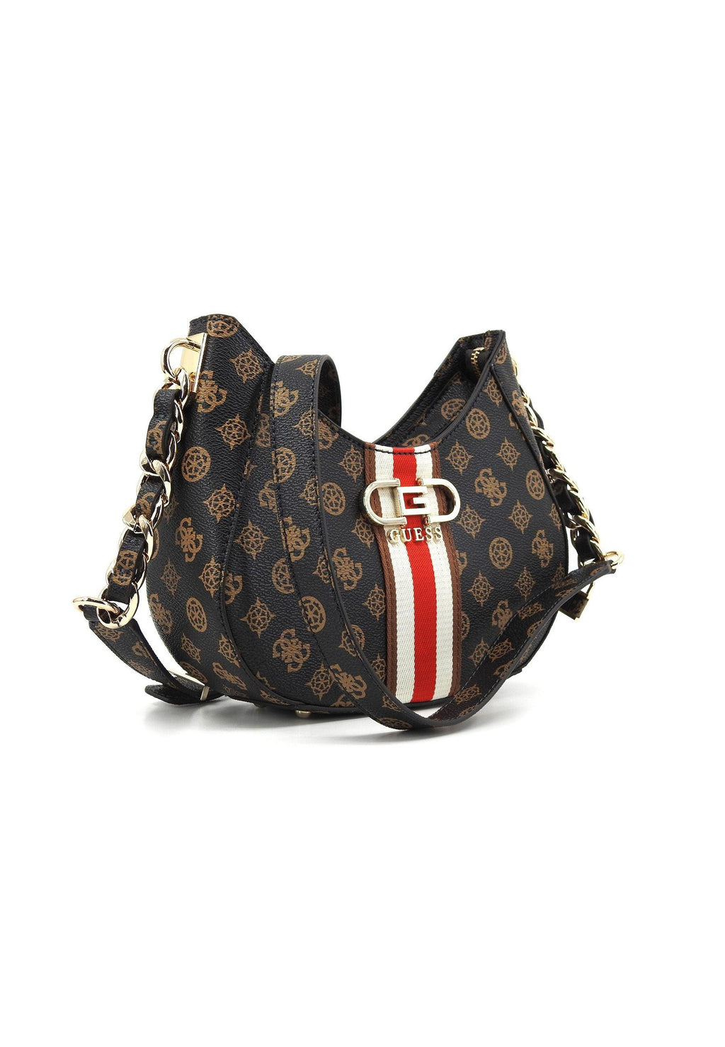 GUESS Borsa Donna a Tracolla in Ecopelle Marrone – PG930712ML