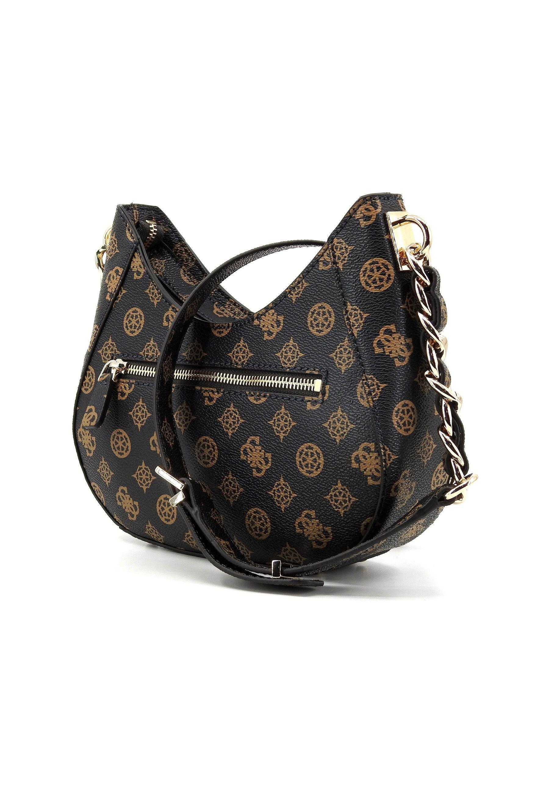 GUESS Borsa Donna a Tracolla in Ecopelle Marrone – PG930712ML