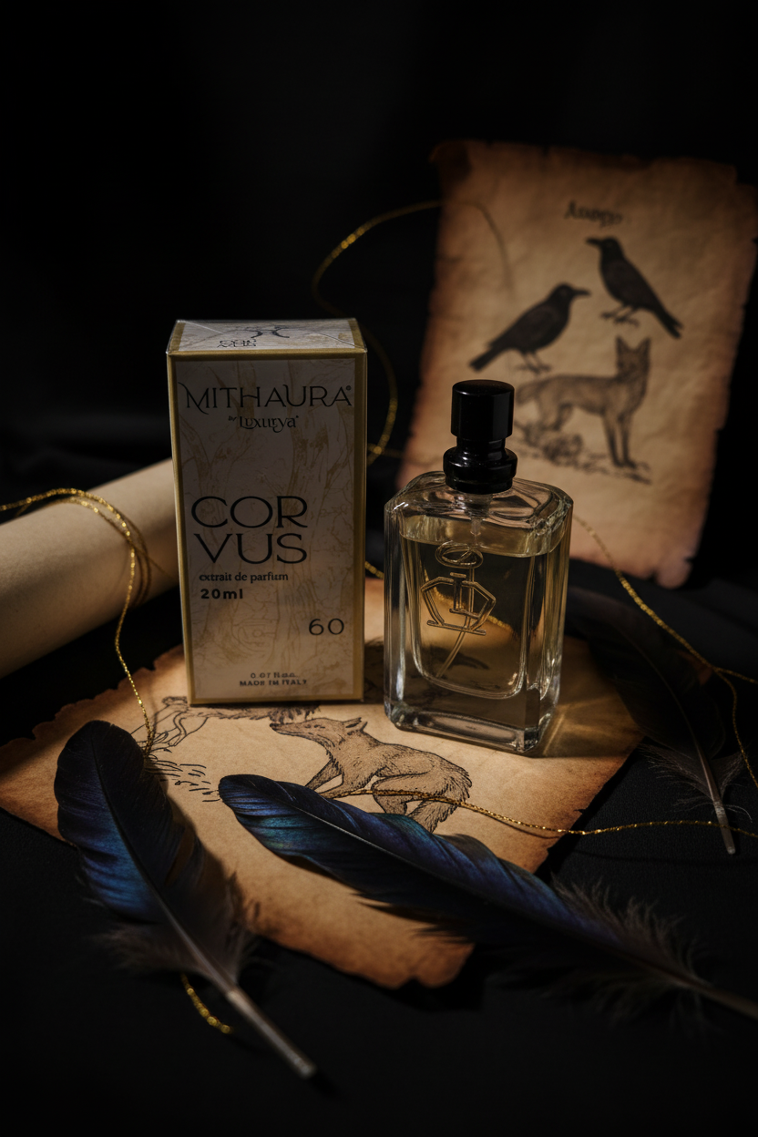 Mithaura Corvus Extrait de Parfum 20ml mood editoriale