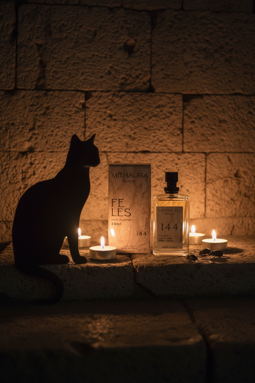 Mithaura Feles mood editoriale gatto e topi