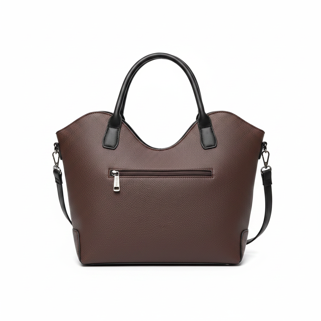 Sweet Years borsa color block retro con tasca zip