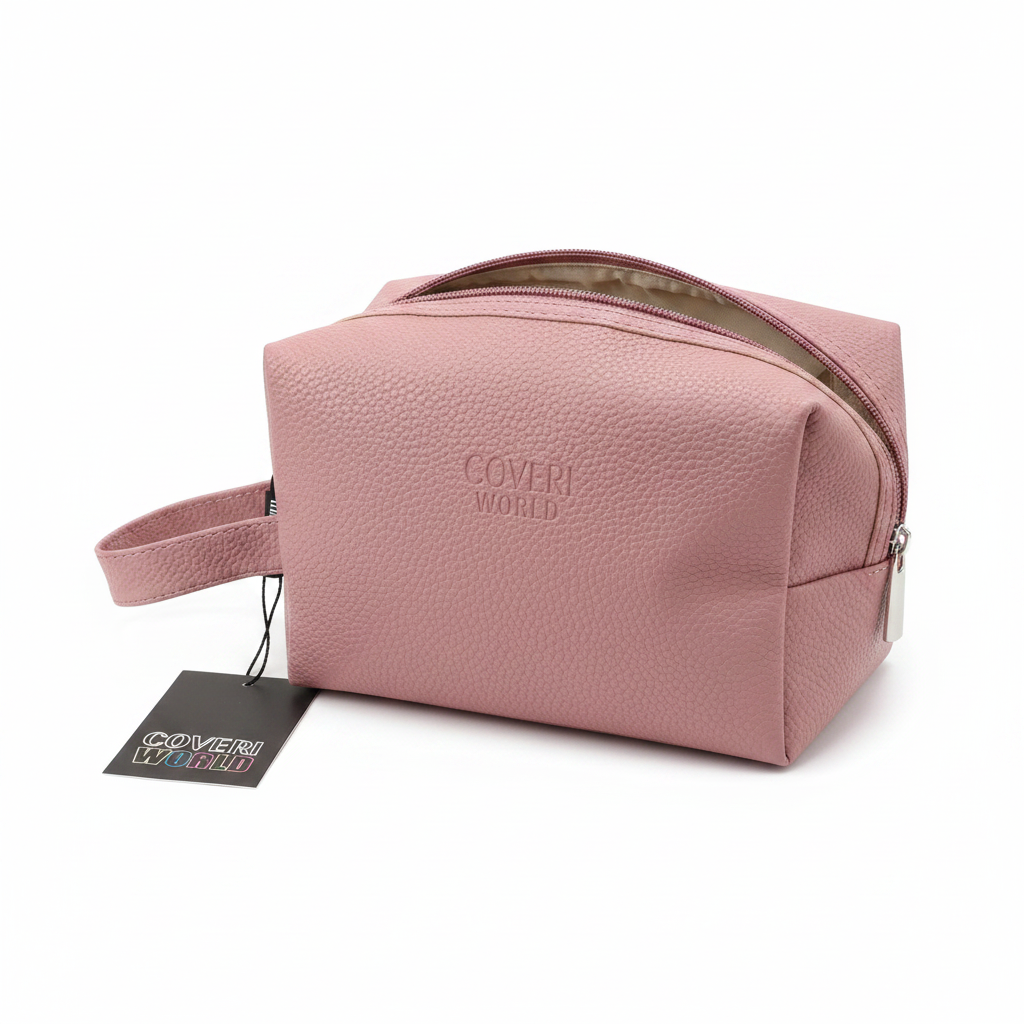 Coveri World Beauty Case Pochette Rosa - vista aperta