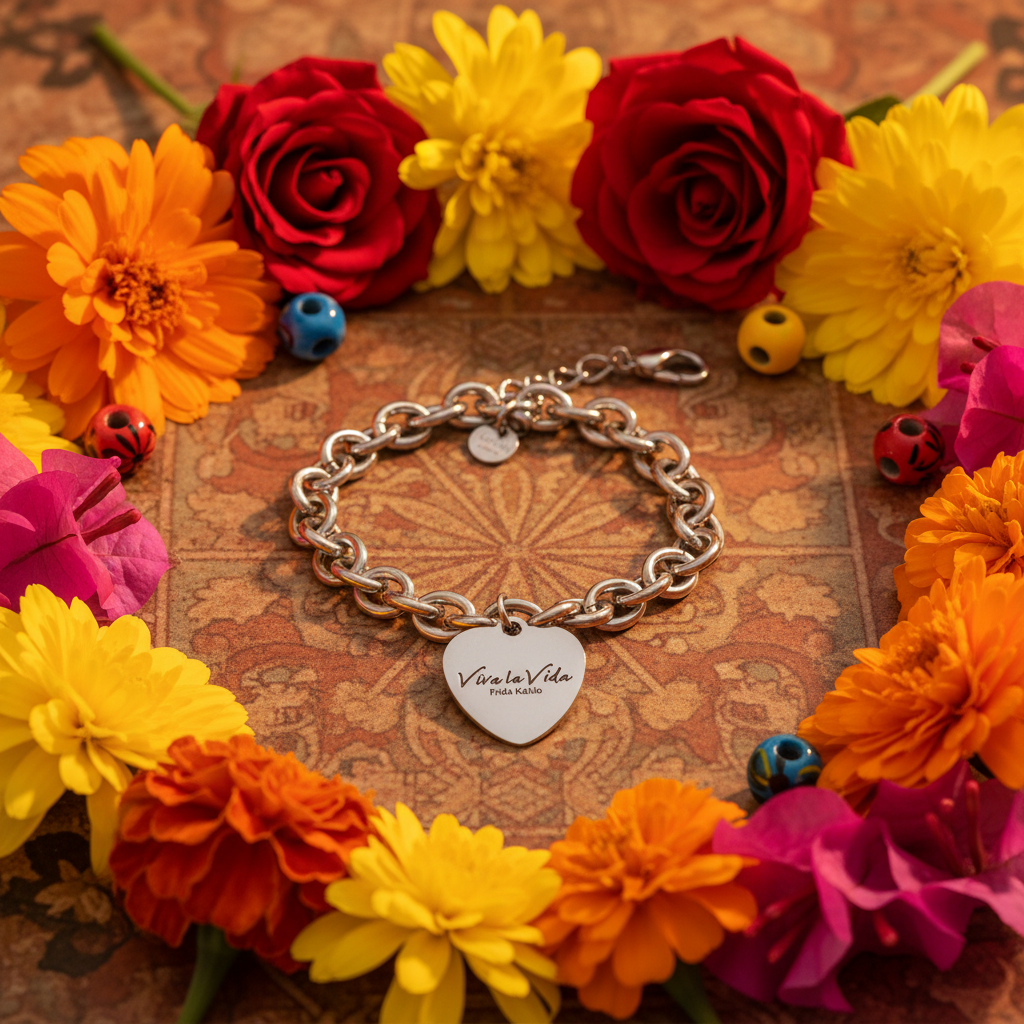 Lamù Bracciale Viva la Vida mood Frida Kahlo